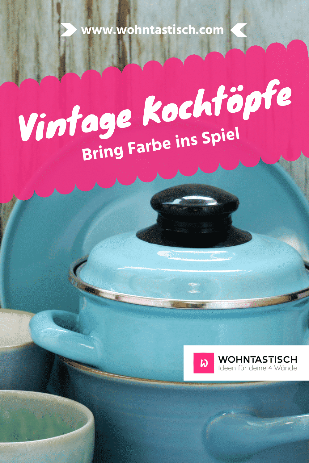 Vintage Kochtöpfe - Bring Farbe ins Spiel | Produkte auf