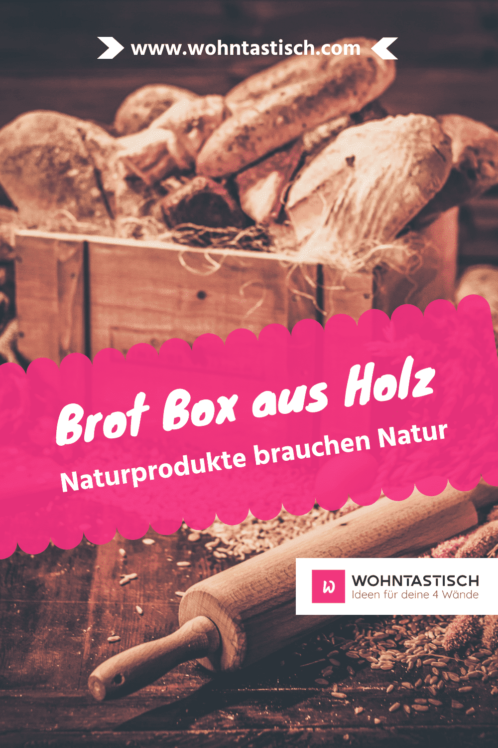 Brotkasten aus Holz