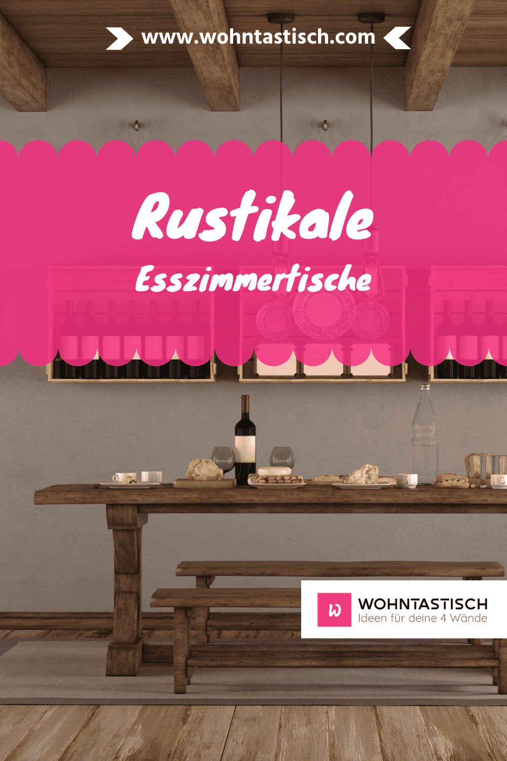 Rustikale Esszimmertische