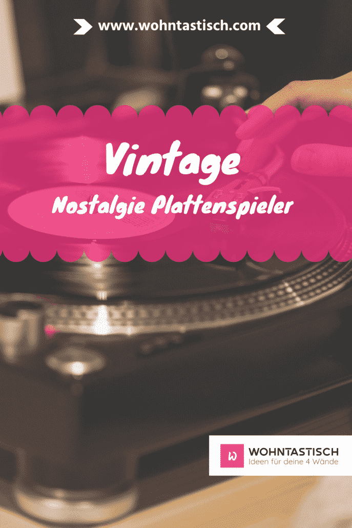 Vintage Plattenspieler – neuer Sound im alten Design