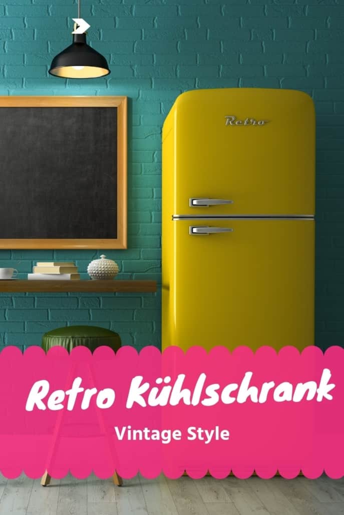 Retro Vintage Kühlschrank – Hol die 60er/70er ins Haus